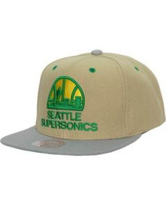 Gorra Mitchell &amp; Ness Classic Canvas Seattle Supersonics NBA Basquetbol - UNITALLA