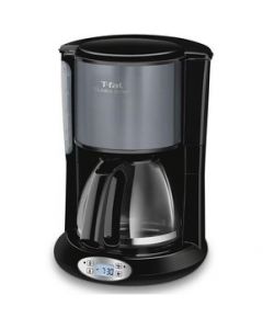 Cafetera Programable T-Fal CM362BMX Capacidad 1.25L - Gris