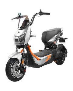 Motobici eléctrica Honey Whale ZL Gris/Naranja