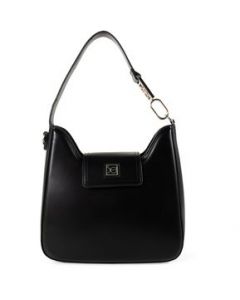 Bolsa Hobo Cloe para Mujer Mediana Clásica Negro - MEDIANA