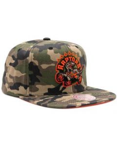 Gorra Mitchell &amp; Ness Toronto Raptors Neon Camo Pop Basquetbol NBA - UNITALLA