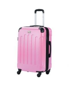 Maleta 20in Rigida Carry on Expandible Equipaje de mano 10kgROSA