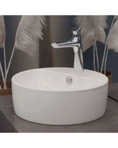 Lavabo Sobre Poner Helvex Morea 1 Con Rebosadero Blanco