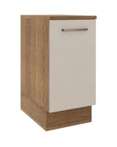 Mueble de Cocina 40 cm 1 Puerta Marrón/Crema Agata Madesa - Marron/Crema