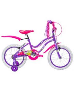 Bicicleta para Niñas R16 Llantas Aire y Entrenamiento Spring Rosa - Rosa