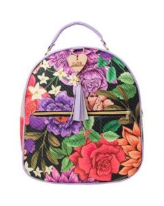 Mochila Yute Para Mujer Fana Paris Color Lila Lúcela