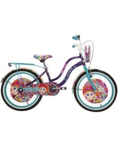 Bicicleta Distroller City CHAMOY R20 Acero 1V Morado/Aqua Niña - UNITALLA