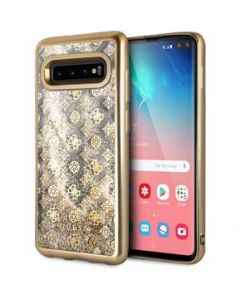 Funda Protector Carcasa Guess 4G Peony PC y TPU Samsung S10-Dorado - &hellip;