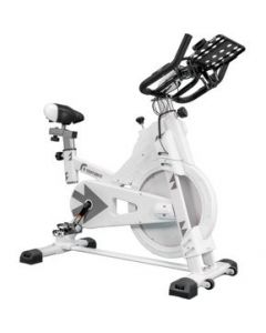 Bicicleta Fija Para Spinning Indoor Cardio 10kg Porta Termos Blanca