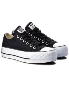 Tenis Converse Ctas Lift Ox BlackWhite Dama Original 560250C - 24