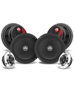 Set de Medios Pro Audio Db Drive Pro6k4mt 4 D 6.5 Y 4 Tweeters