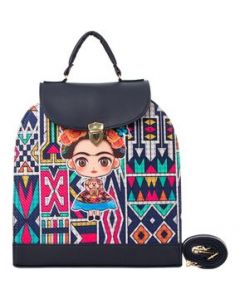 Bolsa Yute Para Mujer Fana Sabina Color Marino Preciosa