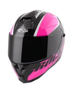 Casco Integral Joe Rocket RKT 200 Blaster Rosa / Negro - M