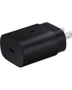 Cargador Samsung 25w Super Fast Wall Charger Sin Cable - Negro