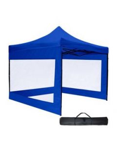 Carpa Toldo Paredes 3x3 Plegable Azul