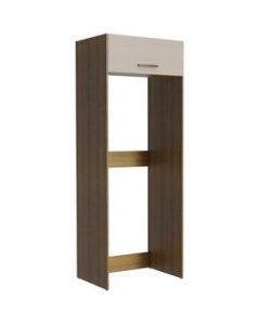 Mueble Cocina Puerta-Refrigerador 1 Puerta Basculante M/C Agata Madesa - Marron/Crema