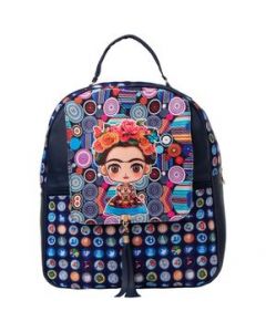 Mochila Yute De Mujer Fana Selma Color Marino Bonita