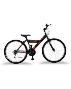 Bicicleta Montaña Rodada 26 18 Velocidades Monk StarBike Reflex - Negro