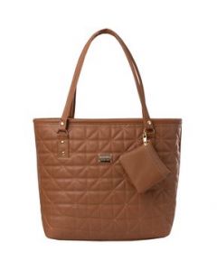 Bolsa Para Mujer Fana Jade Color Camel Premium