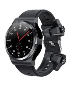 Reloj Inteligente Smart watch Con Audífonos Gt69 Fralugio Tws Negro