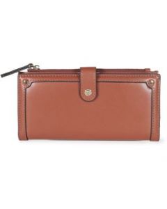 Cartera Flap Cloe para Mujer Grande Tan - GRANDE