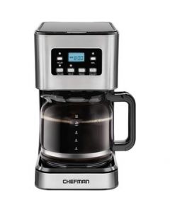 Chefman Cafetera Goteo Programable 12t Filtro Reutilizable RJ14-12-SQ