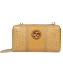 Cartera Grande Cloe para Mujer Doble Función Camel - GRANDE