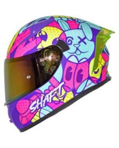 Casco para moto talla XL Twist Fuchsia matte 526SP Shaft