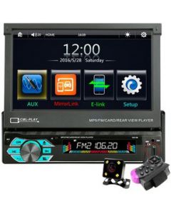 Autoestereo Vak 1703 Motorizado 7 mp5 Bluetooth Usb Mirrorlink SD