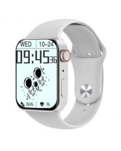 Fralugio SmartWatch Reloj Inteligente X6 Llamadas y Notificaciones - Blanco