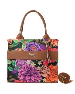 Bolsa Yute De Mujer Fana Suri Color Flores Sensacional