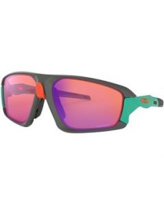 Lentes Oakley Oo9402 0464 Field Jacket Matte Dark Grey Prizm Trail - MEDIANA