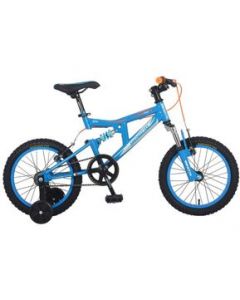 Bicicleta Benotto Montaña SNIPER R16 1V. Niño Acero Azul/Gris