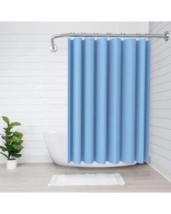 Cortina de Baño Monocromática Añade Elegancia y Sencillez a tu Baño