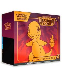 Caja Elite Trainer Box Pokemon Tcg Obsidian Flames Inglés - Multicolor