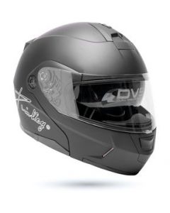 Casco Kinlley Helmet A119 negro mate abatible XL - M