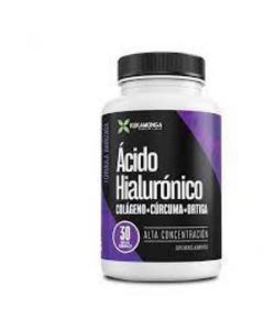 Acido Hialuronico Colágeno Cúrcuma Ortiga Kukamonga 30caps 850gr