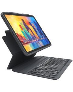 Teclado con Funda ZAGG Pro Keys Retroiluminado para iPad Air 10.9" (4a y 5a Gen) - Negro/Gris