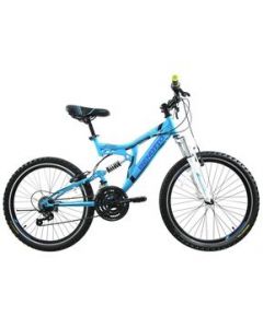 Bicicleta Benotto Montaña SNIPER R24 Acero 21V Azul/Blanco Hombre - UNITALLA