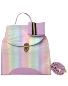 Bolsa De Niña Fana Trini Color Lila Elegante