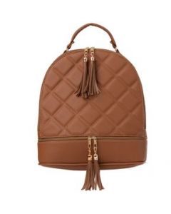 Mochila Para Mujer Fana Nataly Color Camel Preciosa