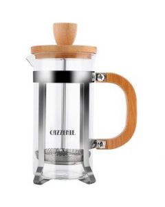 Cazzenie Prensa Francesa de 600 ml para Café o Té. Cafetera Legno - 600 ml Legno