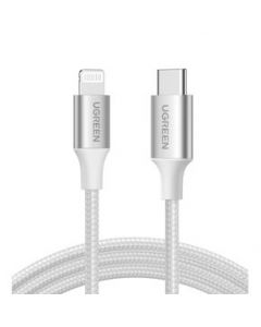 UGREEN Cable USB-A a Lightning MFI 1m Plateado