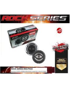 Bocinas 6.5 Pulgadas Rock Series Rks-p654 4 Vías 60 Rms 240w