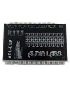 Ecualizador AUDIO LABS de 9 Bandas Q-Parametric con salida de 8V ADL-E