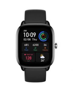 Amazfit GTS 4 Mini Smartwatch GPS, Alexa, Batería 15 Días - Negro