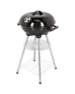 Asador De Carbon Premium 35 De Metal Reforzado Negro Storyland