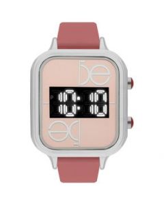 Reloj Digital Cloe Con Extensible De Silicón Color Rosa OE2327