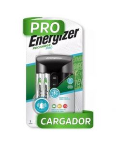 Cargador Pilas PRO Energizer Recargables + 2 AA 1300 mAh