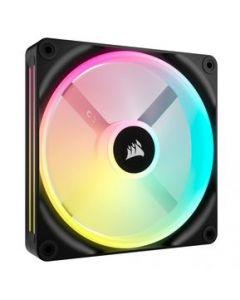 Ventilador Corsair iCUE LINK QX140 RGB, 140mm, 400 - 2000RPM, Negro